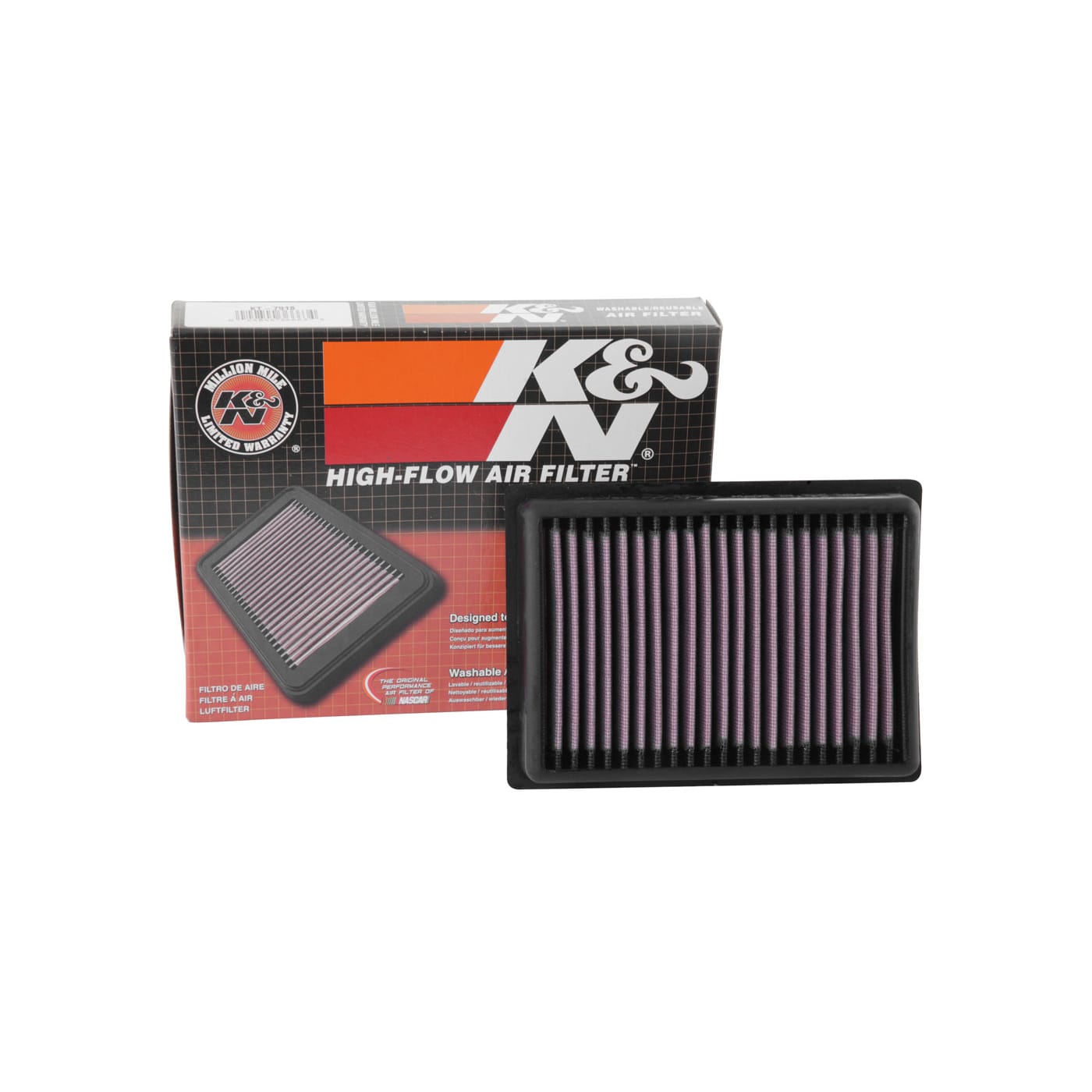 Filtre à air K&N KTM 790 Duke 790cc 2018 - vue 4