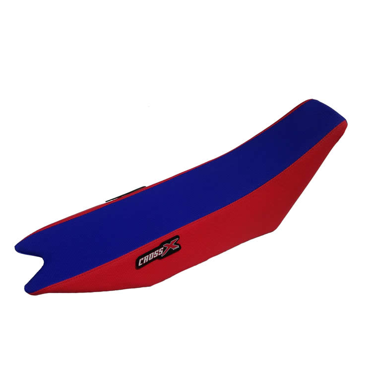 Housse de selle CrossX Beta RR-RS bleu/rouge