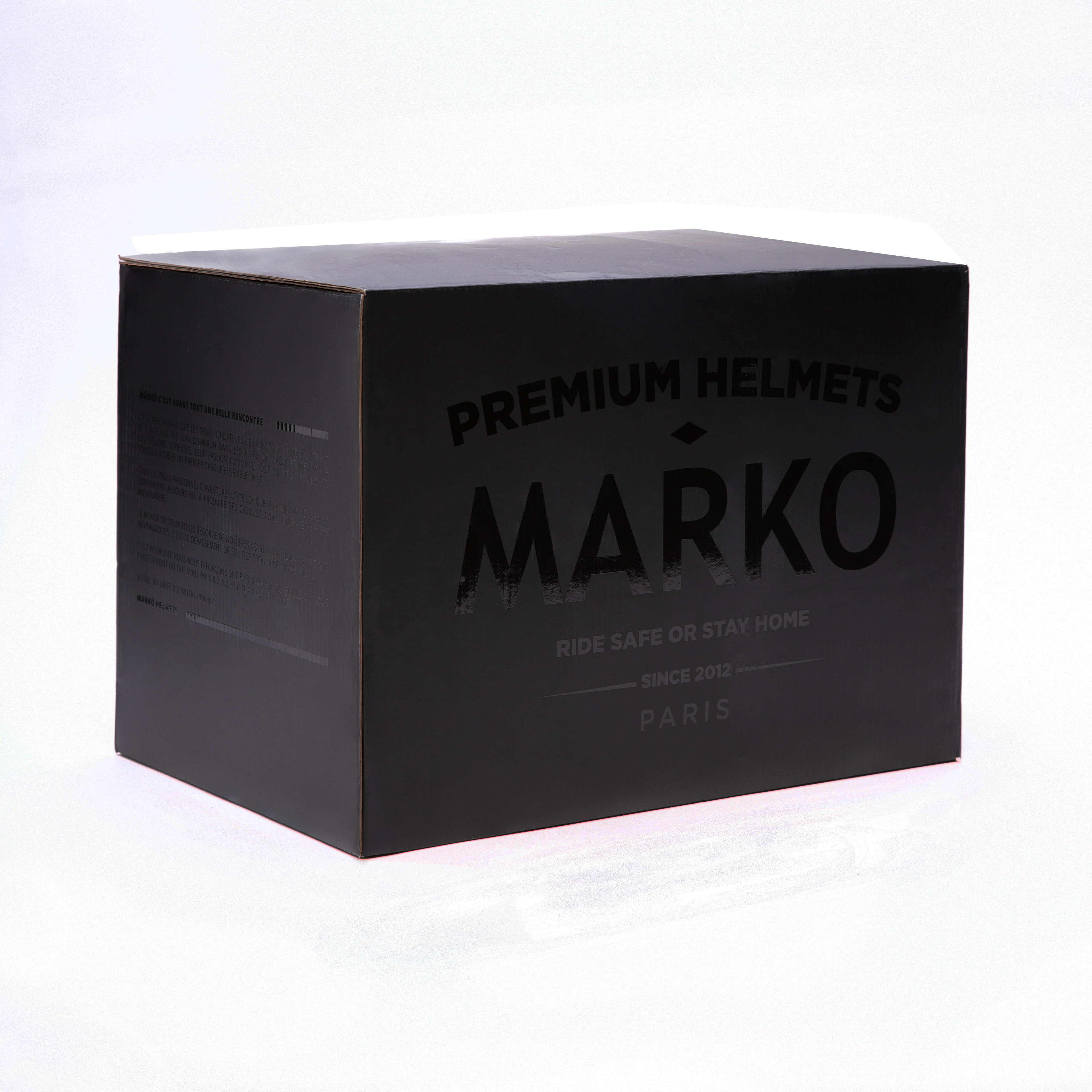 Casque intégral Marko Darkside noir mat M - vue 4