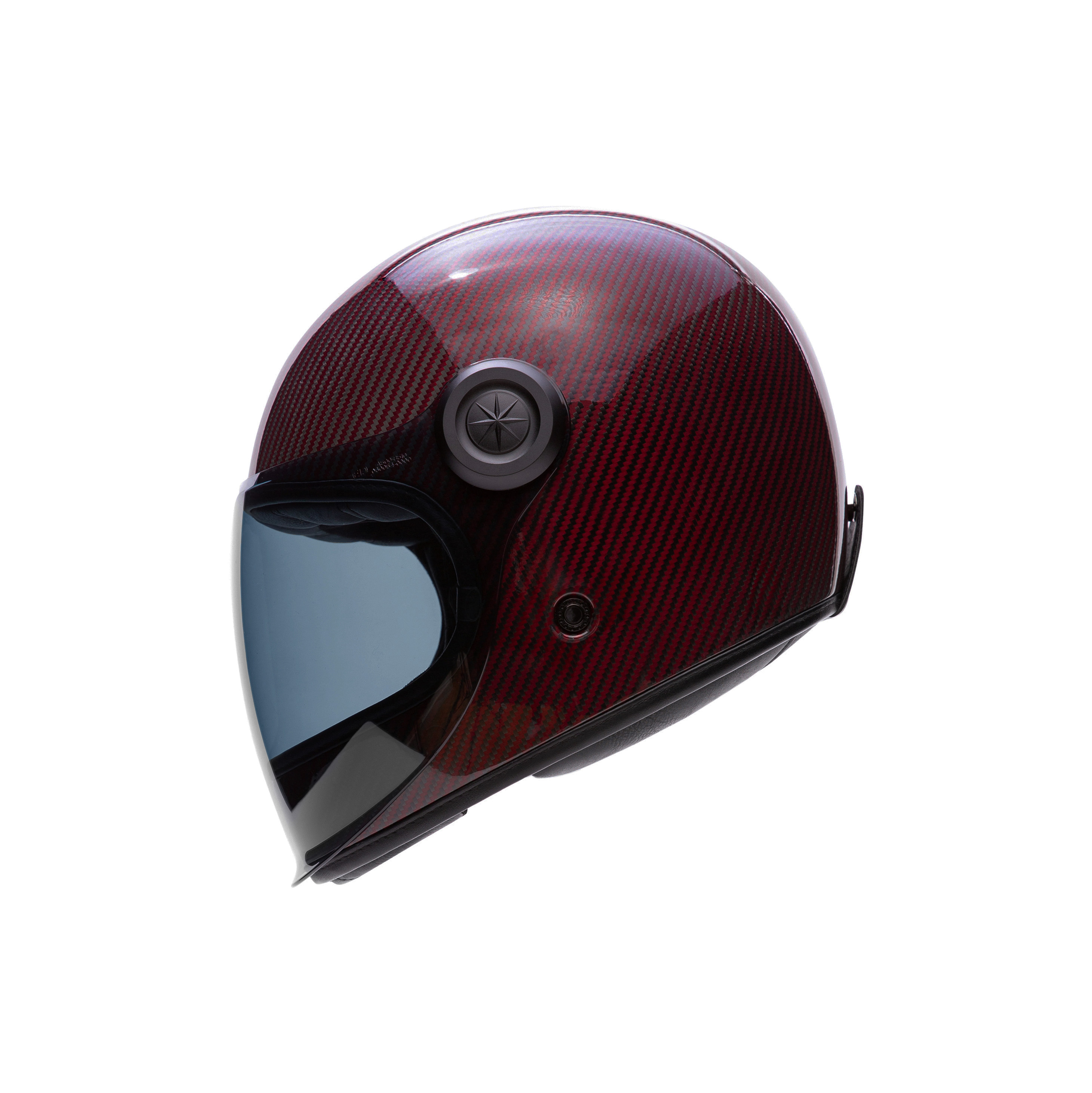 Casque intégral Marko Darkside Carbon Burgundy M - vue 2
