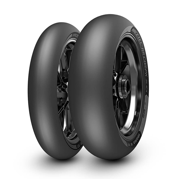 Pneu Metzeler Racetec RR 180/60 R17 NHS TL Slick K1 - vue 2
