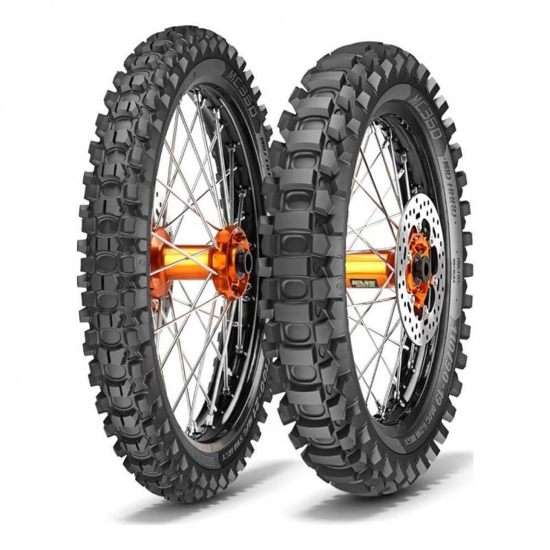 Pneu arrière Metzeler 140/80-18 M/C 70M TT MC360 mid hard - vue 3