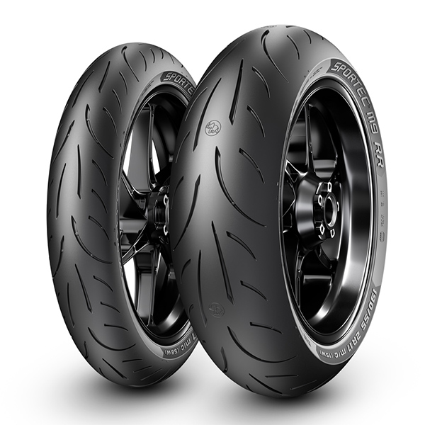 Pneu arrière Metzeler Sportec M9 RR 190/55 ZR 17 M/C (75W) TL - vue 2