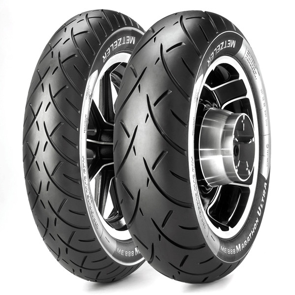 Pneu arrière Metzeler 100/90-19 M/C 57H TT ME 888 Marathon Ultra - vue 2