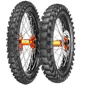 Pneu arrière Metzeler 110/90-19 M/C 62M NHS TT MC360 Mid Hard - vue 2