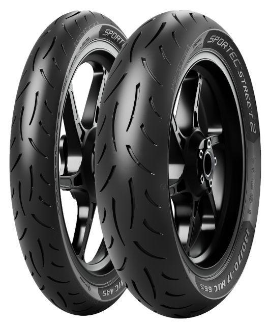 Pneu arrière Metzeler Sportec Street 2 80/90-17 44S TL