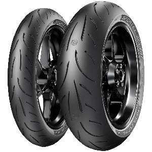 Pneu arrière Metzeler Sportec M9 RR 120/70 ZR 19 M/C 60W TL - vue 2