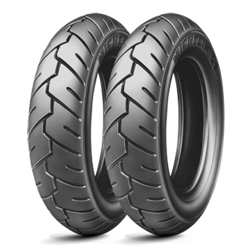 Pneu arrière Michelin 90/90-10 50J TL S1 - vue 4
