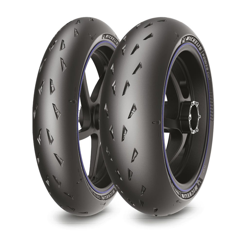Pneu Michelin Power Cup 2 200/55 ZR 17 M/C (78W) TL - vue 2