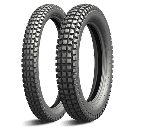Pneu Michelin 80/100-21 M/C 51M Trial Light F TT - vue 3
