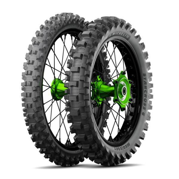 Pneu arrière Michelin Starcross 6 Medium Soft 120/80-19 M/C 63M TT - vue 2