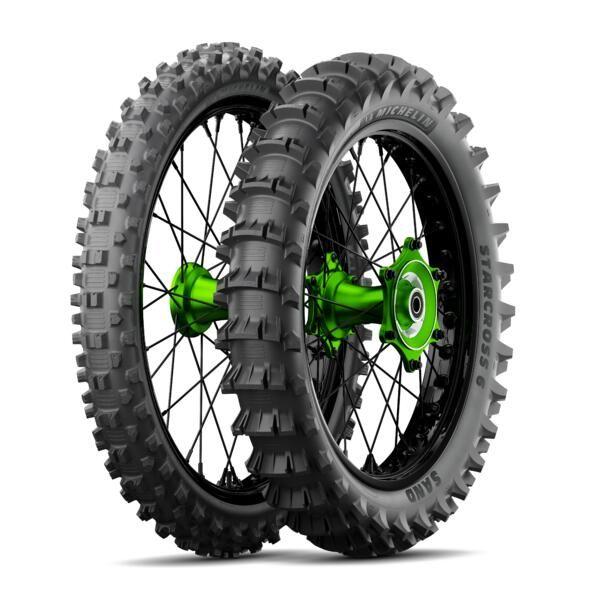 Pneu arrière Michelin Starcross 6 Sand 110/90-19 M/C 62M TT - vue 2