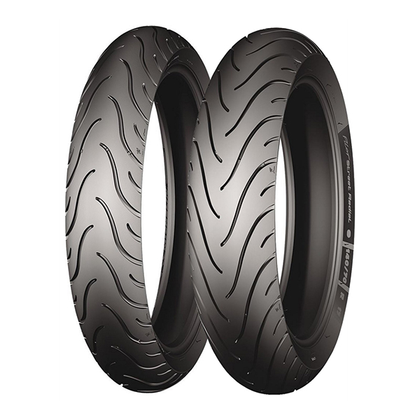 Pneu Michelin Pilot Street 100/70-17 49S TL/TT - vue 3