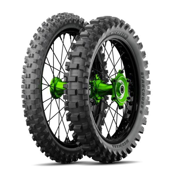 Pneu avant Michelin Starcross 6 100/90-19 M/C 57M TT Medium Hard - vue 2