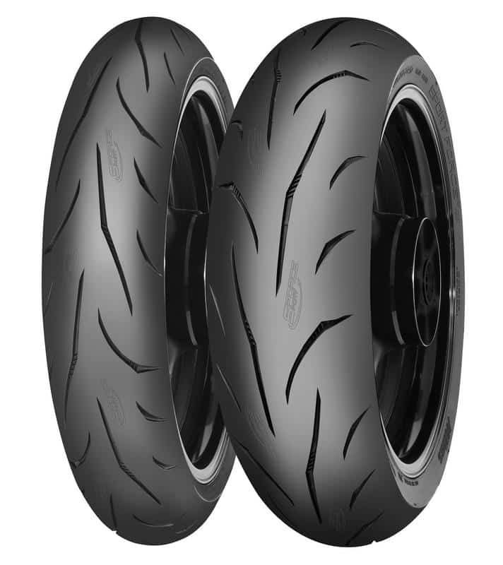 Pneu avant Mitas 190/55 ZR 17 (75W) TL Sport Force + - vue 2