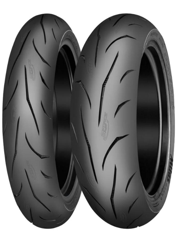 Pneu avant Mitas 160/60 ZR 17 (69W) TL Sport Force+ EV - vue 2