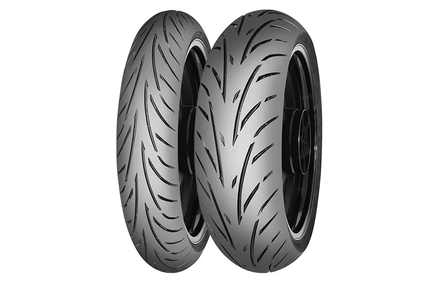 Pneu avant Mitas Touring Force 120/70 R15 56V TL - vue 2