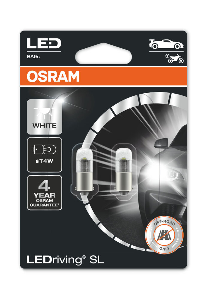 Osram LEDriving SL T4W blanc 6000K - Blister de 2 - vue 2