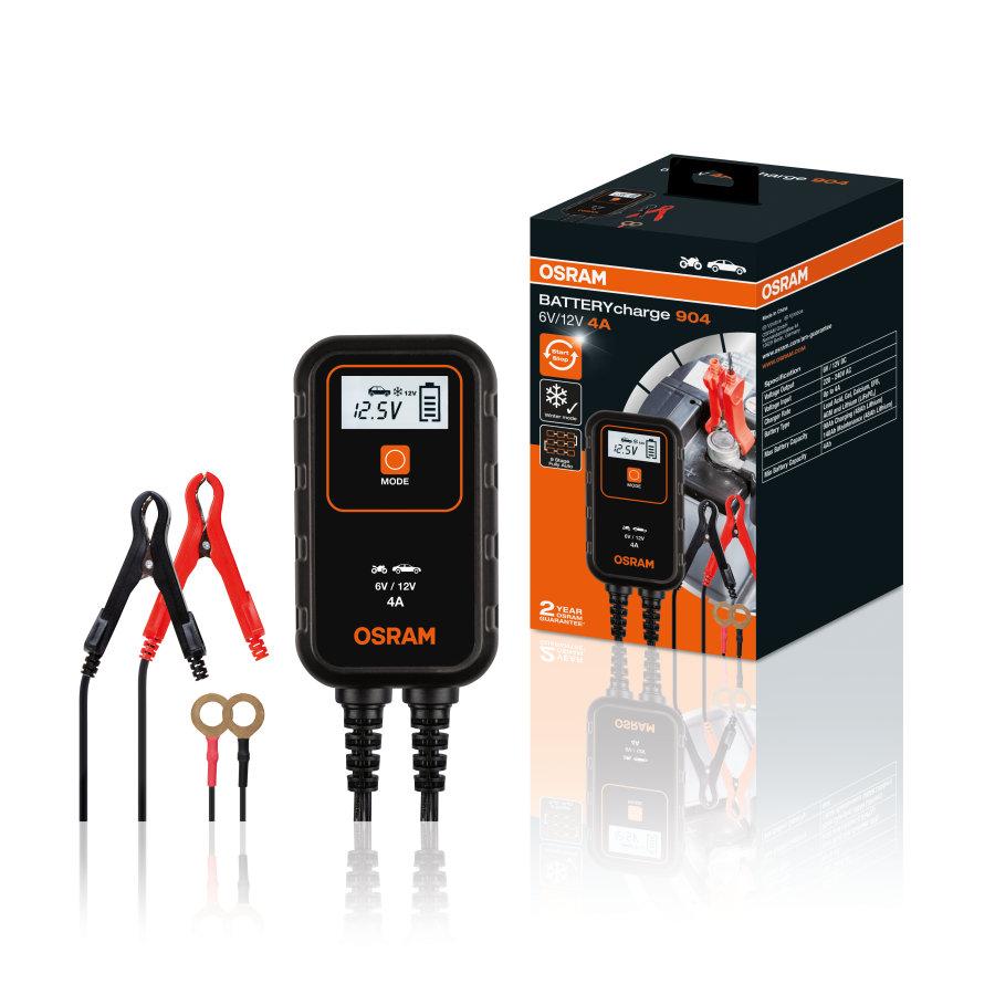 Chargeur de batterie Osram 6V/12V 4A - vue 4