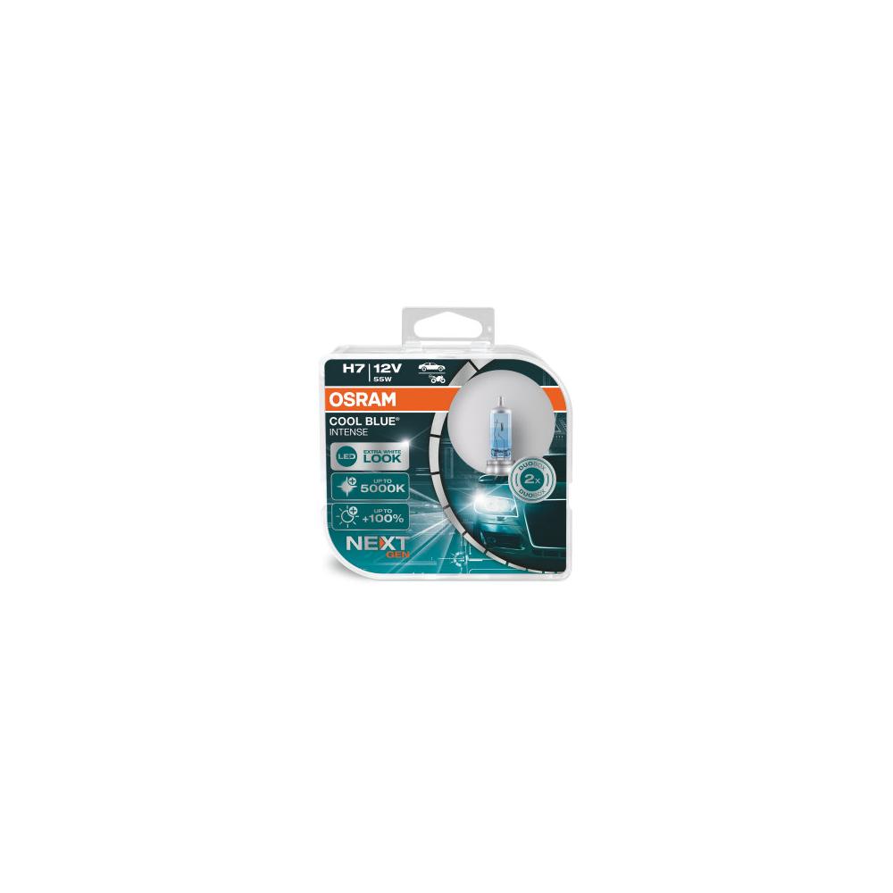 Ampoule H7 Cool Blue Intense Next Gen 12V 55W Px26d Osram - Boîte 2 ampoules - vue 3