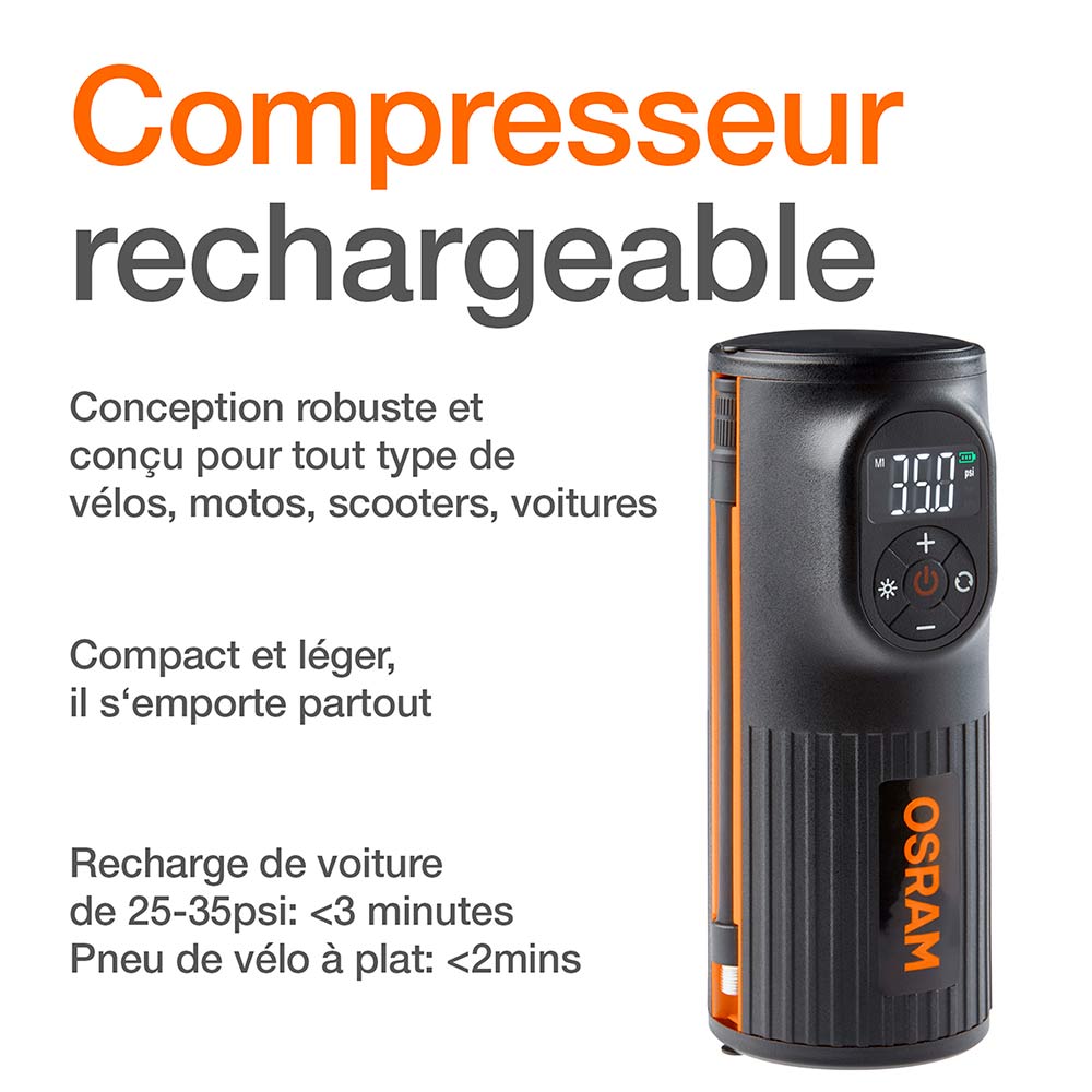 Compresseur à pneus autonome Osram - vue 6