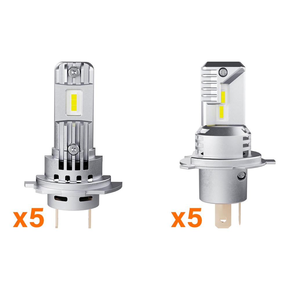 Pack LED Osram Éclairage optimal - 5 x OP64193-DWESY, 5 x OP64210-DWESY