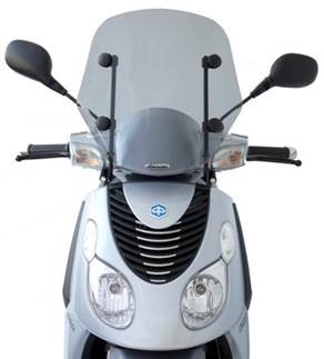 Pare-brise Fabbri pour Piaggio Carnaby
