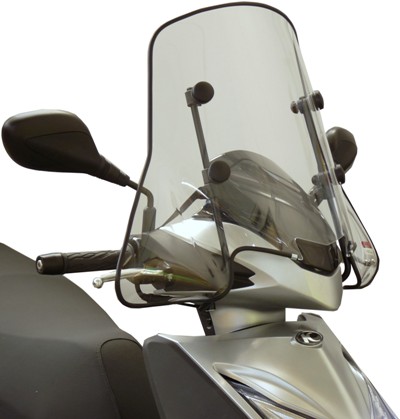 Pare-brise Fabbri Kymco Agility avec bord PVC - vue 2