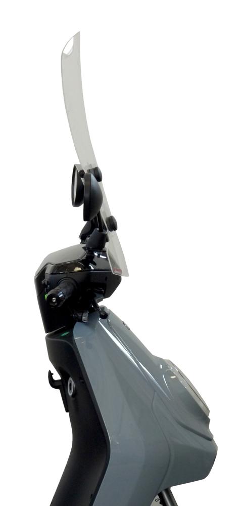 Pare-brise Fabbri pour NIU MQi GT (2022) Top Alto - vue 3