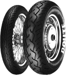 Pneu arrière Pirelli Route 150/90-15 MT66 74H TL - vue 2