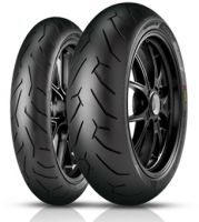 Pneu avant route Pirelli Diablo Rosso 2 120/70-17 58W TL - vue 3