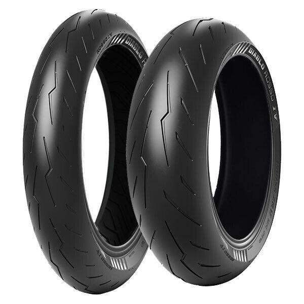 Pirelli Diablo Rosso IV 200/60 ZR 17 M/C (80W) TL - vue 2
