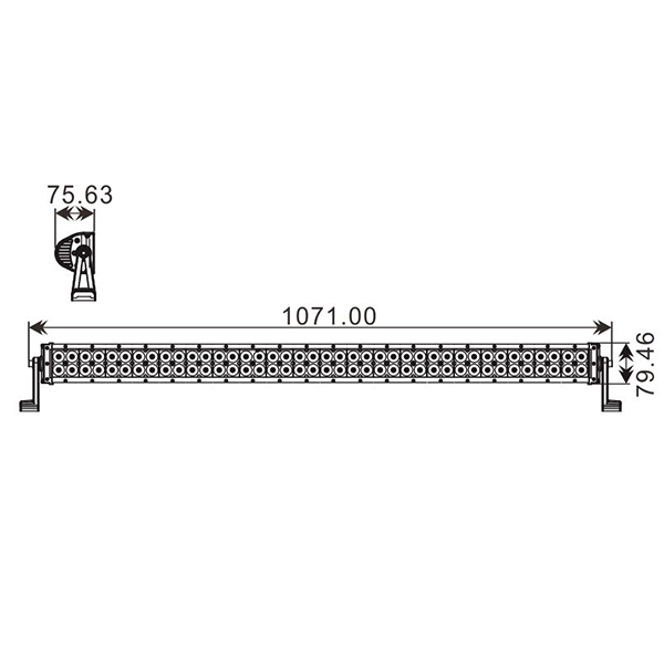 Projecteur Quad 80 LED 240W 14400 Lum Sifam - vue 3