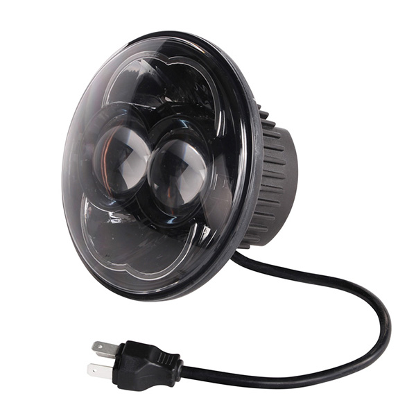 Projecteur rond Sifam 8 LED 30/48W 2800/4450 Lum Ø 114 x 99,6mm fond noir - vue 2