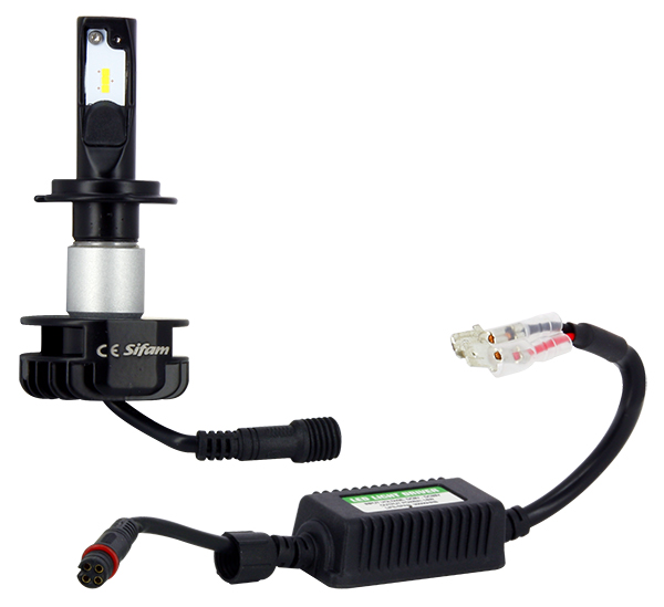 Ampoule H7 LED + Ballast Myra 16W 2200 Lumens - vue 2