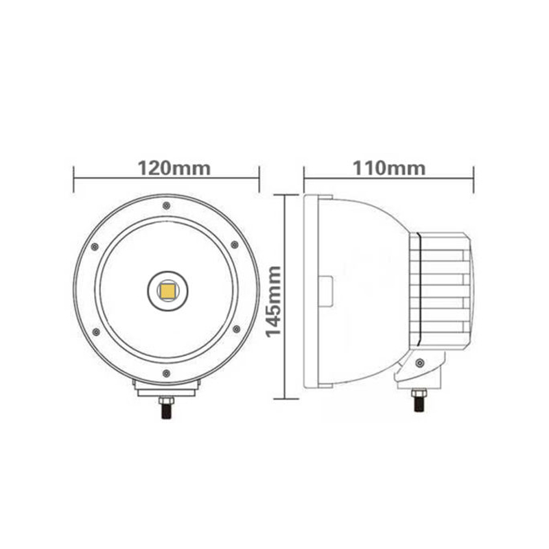Projecteur LED 25 W 2500 Lm Sifam - vue 4