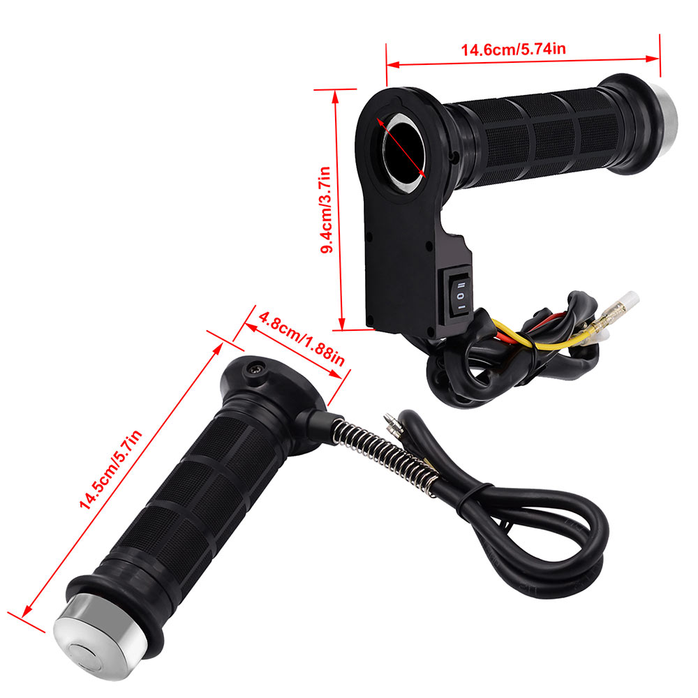 Poignées chauffantes Sifam 12V 35W guidon Ø22mm - vue 3