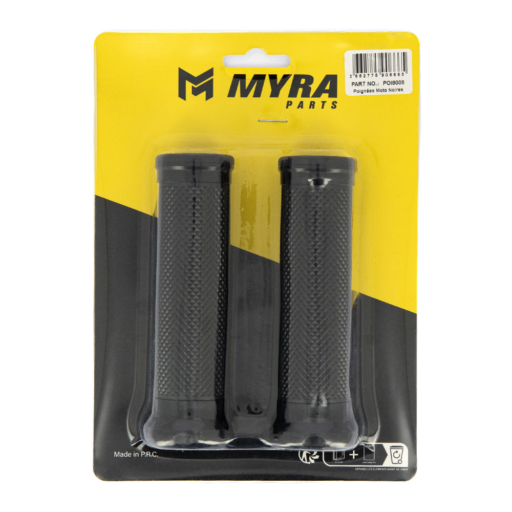 Gants Myra noirs avec bagues aluminium - vue 2