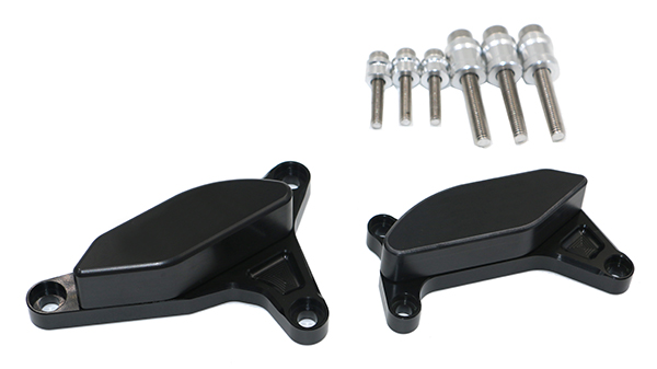 Kit Protection de Carters CNC Anodisés Noir Sifam FZ1 2006-2013