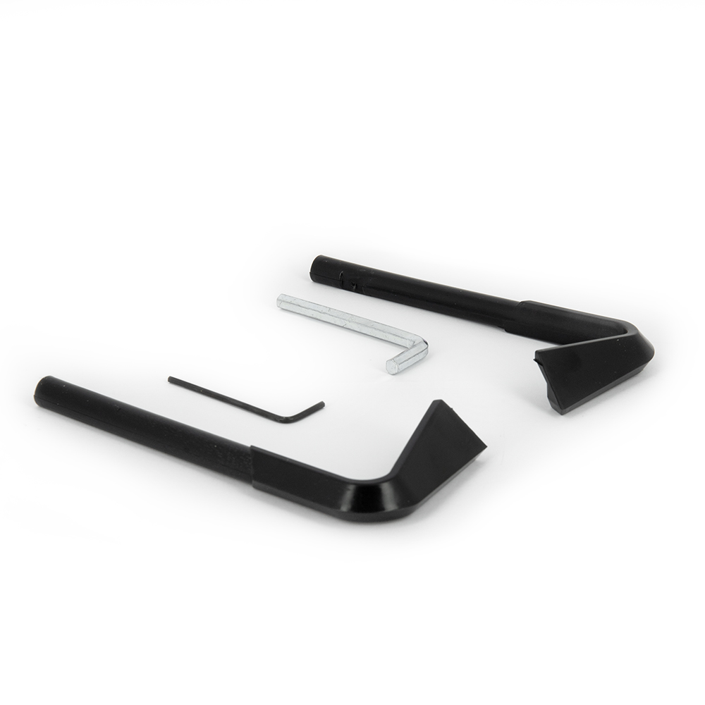 Kit de Protection de Leviers Gauche et Droit Sifam Nylon Moulé Noir Rouge - vue 2