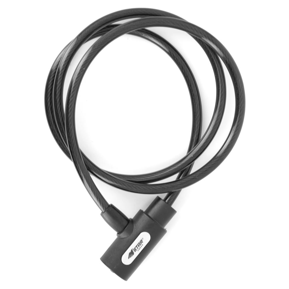 Antivol Câble Tressé Star Locks Ø10mm x 1M50 avec 2 Clefs
