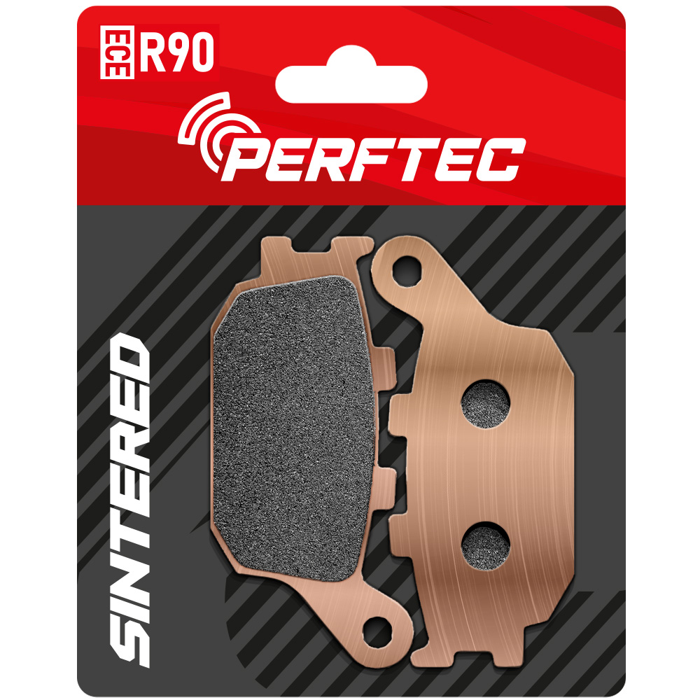 Plaquettes de frein métal fritté R90 Perftec - vue 2