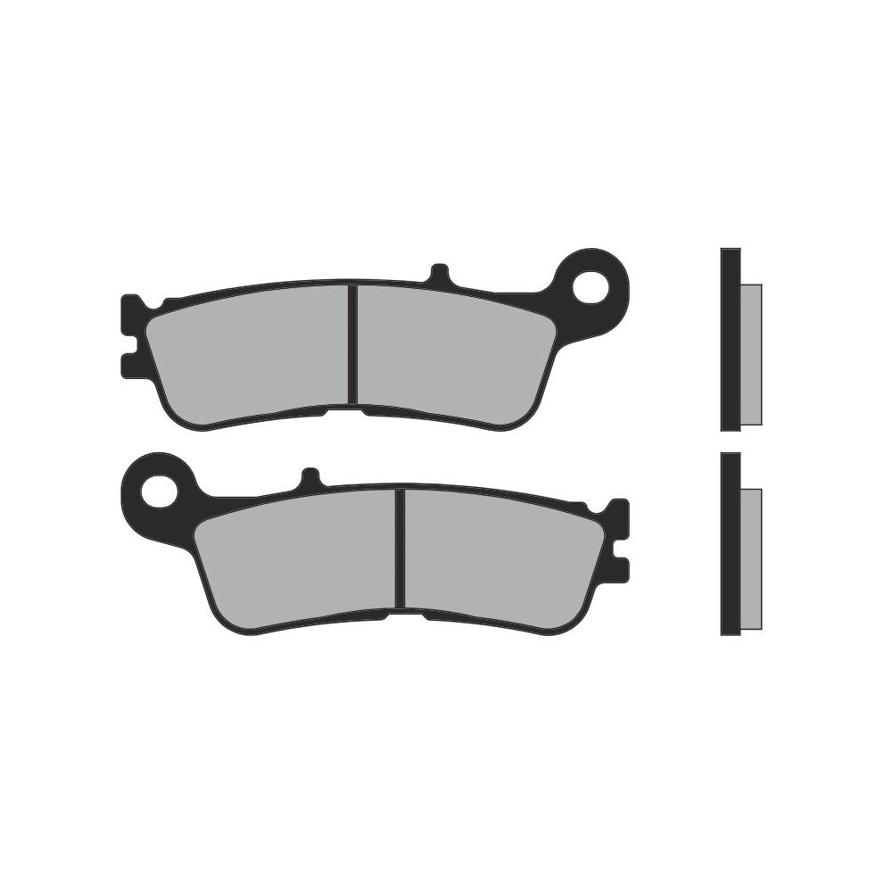 Plaquettes de frein métal fritté R90 Perftec