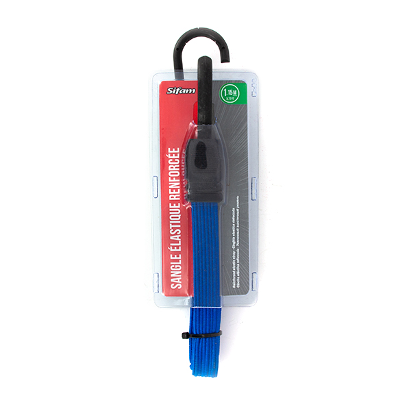 Tendeur renforcé plat élastique 1,15 m Sifam bleu - vue 2