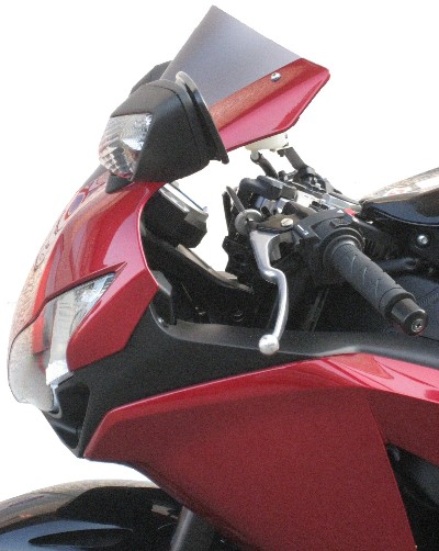Saute-vent Honda CB1000R 2011-2012 GEN-X Touring Bi Satiné bulle fumée foncé Fabbri - vue 3