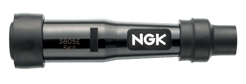 Capuchon antiparasite NGK long droit Ø 10/12 mm avec douille - vue 7