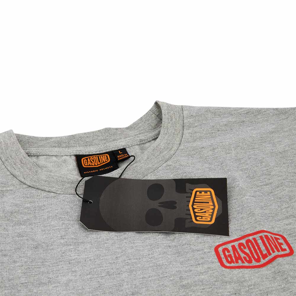 T-Shirt Gris Speed & Service Gasoline - vue 3