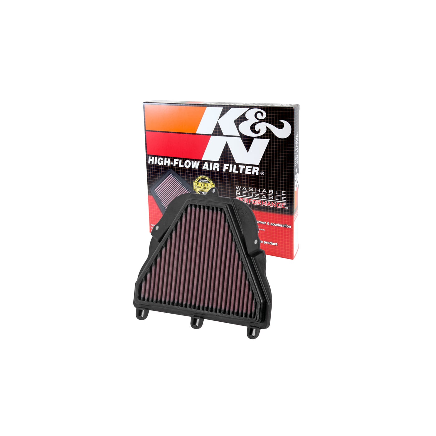 Filtre à air K&N Triumph Daytona 675 06-09 - vue 2