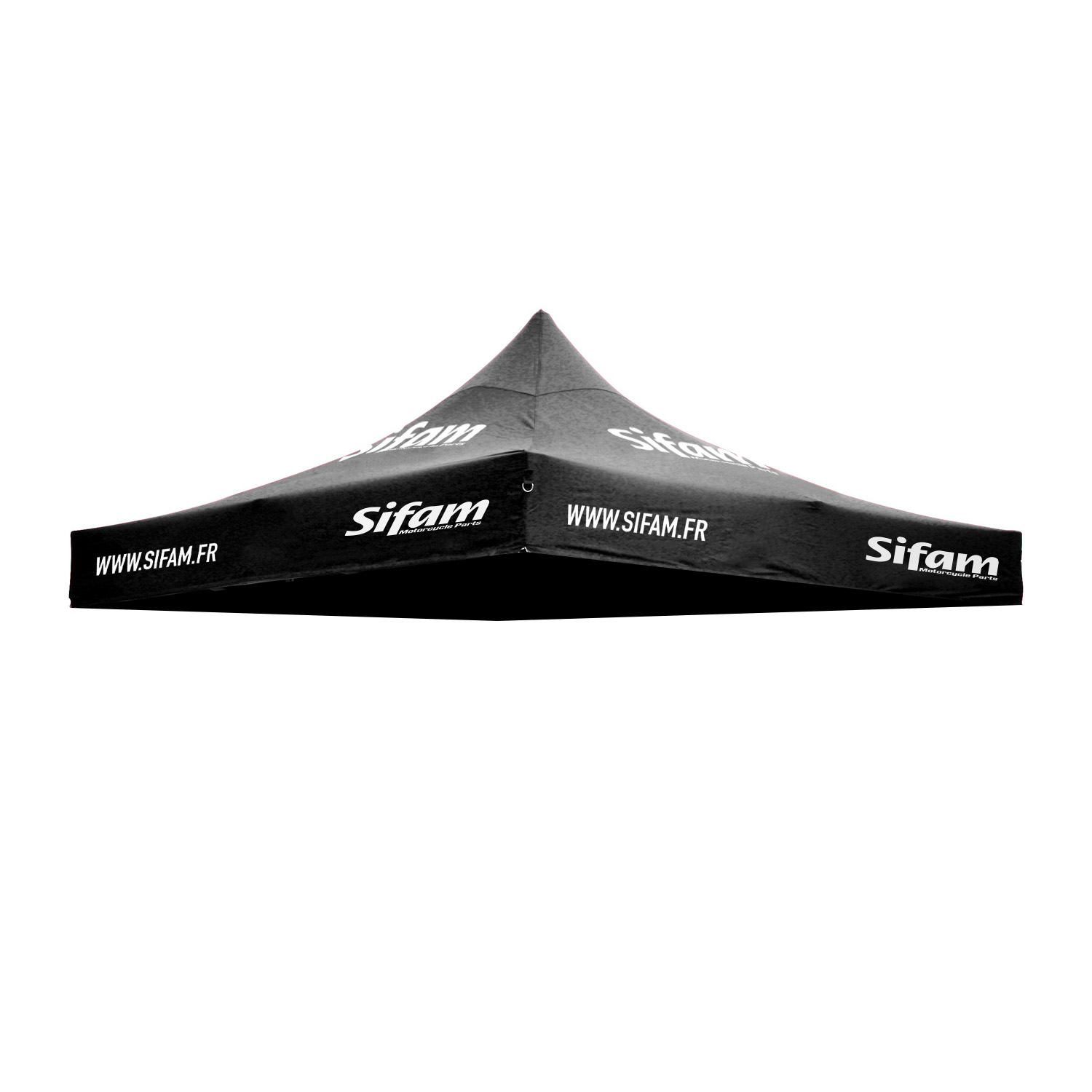 Toit pour tente barnum publicitaire 3 x 3 m noir Sifam BARNUM22