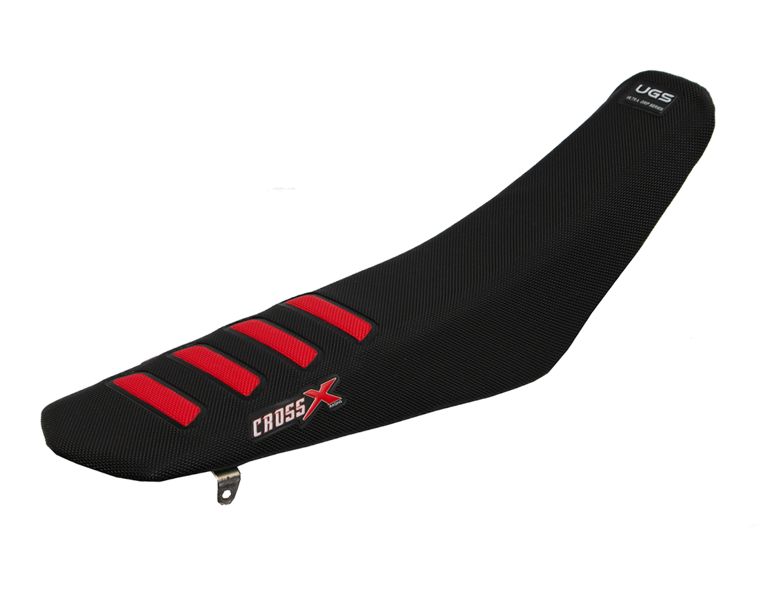 Housse de selle CrossX Honda CRF 250-450 UGS Color Wave noir-rouge